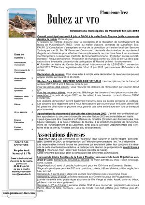 BIM du 1er Juin 2012