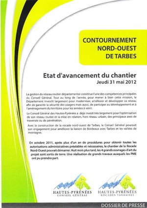 Rocade Nord-Ouest de Tarbes