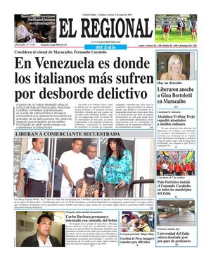 El Regional del Zulia 01-06-2012