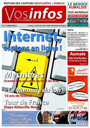 Journal Vosinfos n°15 - Neufchâtel / Aumale - Juin 2012