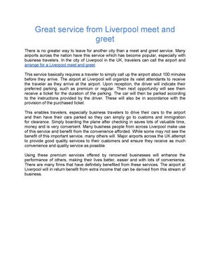 Liverpoolmeetandgreet