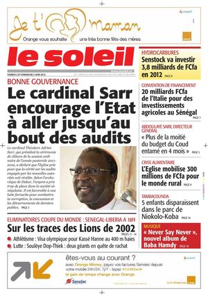 Edition du 2-3 juin 2012