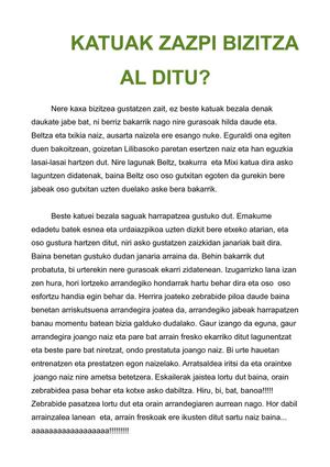 Euskaraz Bizi 5D