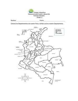 División Política de Colombia