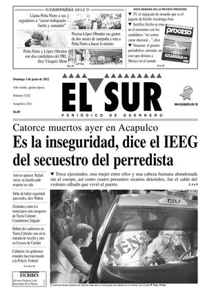 El Sur 3 de junio de 2012