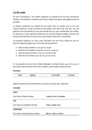 Unitat 1: Fonètica i ortografia