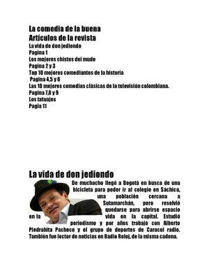 la comedia de la buena