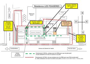 Pièces justificatives à la requête contre la commune d'Avon et l'OPH77 pour non-respect du décret 2006-555 du 17 mai 2006 section 3 et Code de la construction et de l’habitation relatif l’accessibilité des établissements recevant du public, des installati