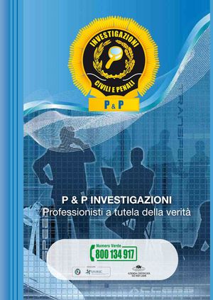 P&P Investigazioni Brochure