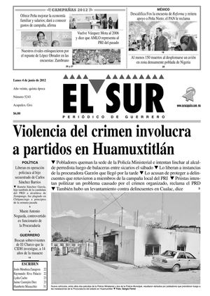 El Sur 4 de junio de 2012