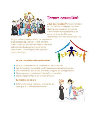 Formar comunidad 