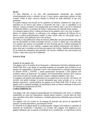 Definición y diferencias de Blog y Página Web