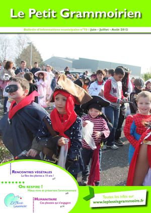 Petit Grammoirien n° 73 / juin - juillet- août 2012