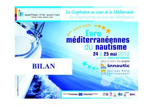 Bilan - 1ères Assises Euro-Méditerranéennes du Nautisme - Ajaccio 