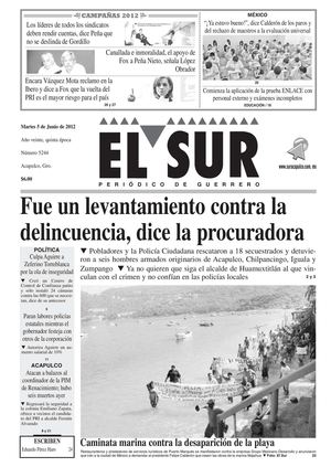 El Sur 5 de junio de 2012