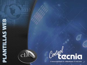 Plantillas Web ControlTecnia 2012