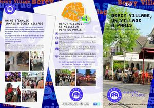 Plaquette Bercy Village