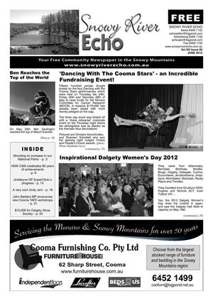 Snowy River Echo #92 June 2012