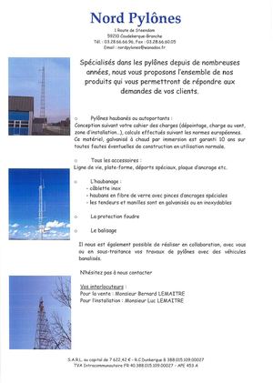 pylone telescopique basculant radioamateur