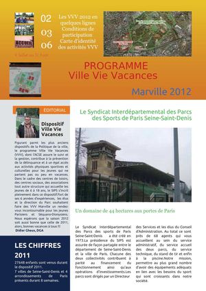 Ville Vie Vacances à Marville 2012
