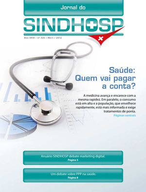 Jornal Sindhosp - Edição Abril 2012