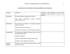 8 SESION 5 CUADRO DE ESTRATEGIA DIDÁCTICA