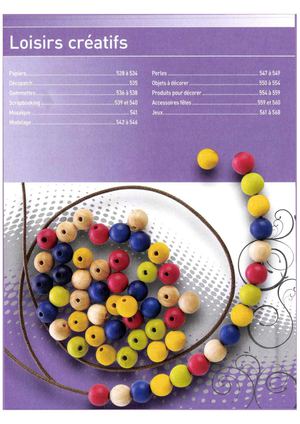 Catalogue 2012 ABC Distribution : Catégorie Loisirs créatifs
