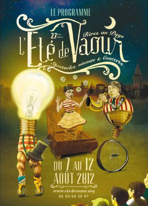 Programme Festival L'été de Vaour