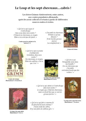 Le loup et les sept chevreaux