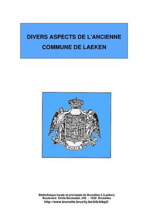 Divers aspects de la commune de Laeken