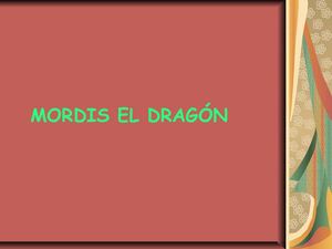 MORDIS EL DRAGON