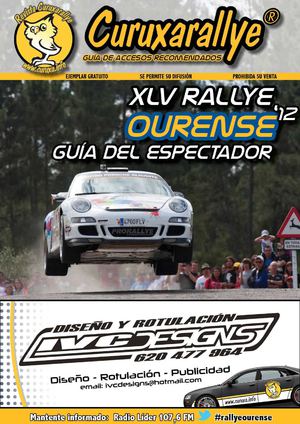 Guía del Espectador - 45º Rallye Ourense 2012 - Curuxarallye®