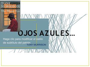 Ojos Azules-Tony Morrison