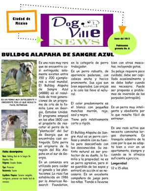 Dog Ville NEWS Gaceta Mensual mes de Junio 2012