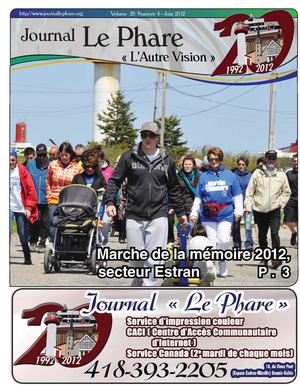 VOLUME 20 NUMÉRO 4 - JUIN 2012