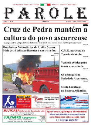 Jornal Parole - Edição 01