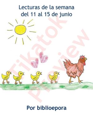 Lecturas de la semana del 11 al 15 de junio