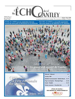 L'Écho de Cantley, Juin 2012