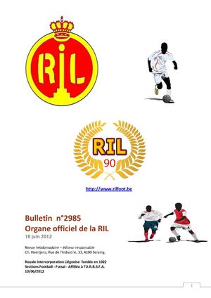 RIL - Bulletin n°2985