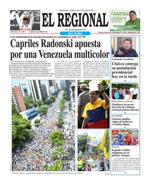 El Regional del Zulia 11-06-2012
