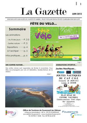 Gazette des animations du mois de juin 2012
