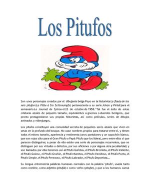 LOS PITUFOS