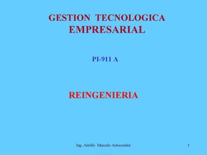 REINGENIERIA