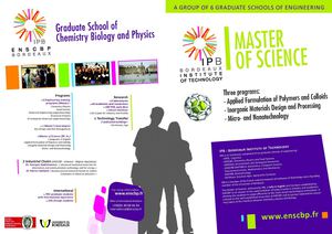 Master of Science - Bordeaux Institute of Technology