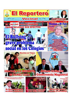 EL REPORTERO VECINAL Nº 31 MES JUNIO 2012