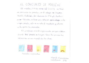 CONCURSO DE POESÍAS