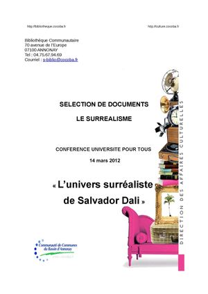 L’univers surréaliste de Salvador Dali 
