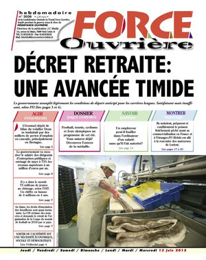 Force Ouvrière hebdomadaire n°3036