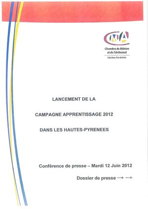 Campagne de l'apprentissage dans les Hautes-Pyrénées