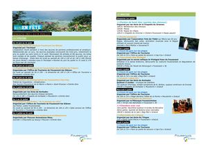 programme des animations du mois de juillet 2012
